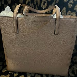 Tan Kate Spade tote
